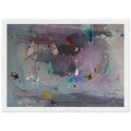 Grey Fireworks - 2000 Framed Poster | Helen Frankenthaler Framed Prints Wall Art | Frankenthaler Helen