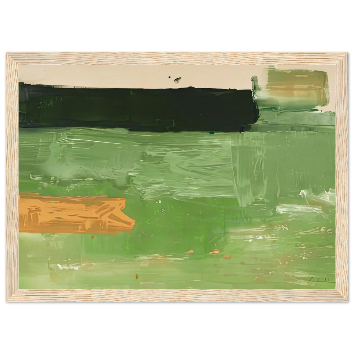 Mediterranean, 1981- Framed Poster | Helen Frankenthaler Framed Prints Wall Art | Frankenthaler Helen