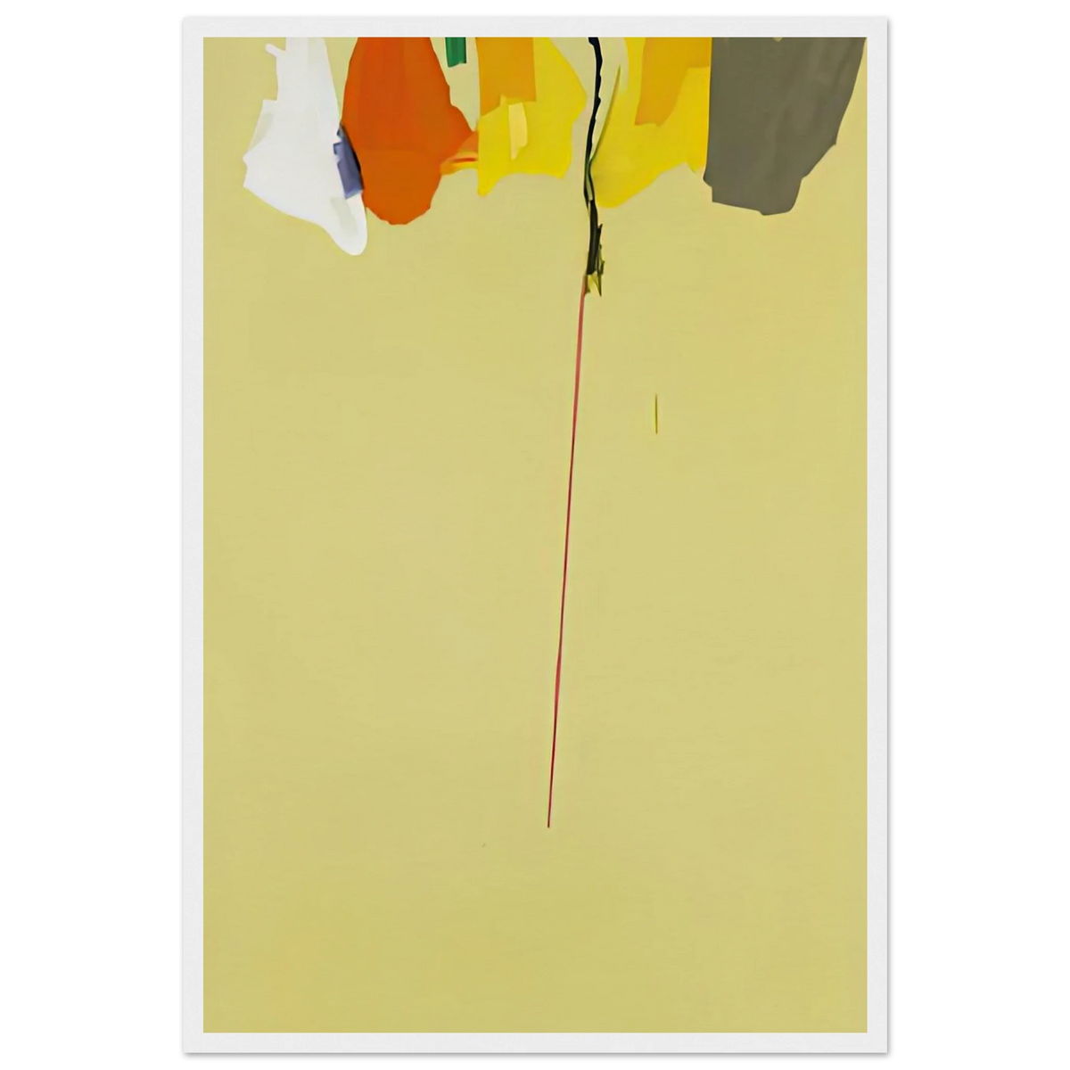 Rapunzel, 1974- Framed Poster | Helen Frankenthaler Framed Prints Wall Art | Frankenthaler Helen