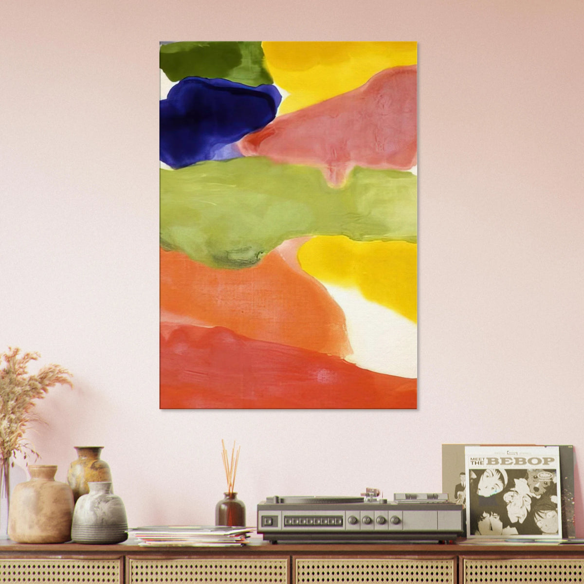 Tutti-Fruitti - 1966 Canvas | Helen Frankenthaler Canvas | Frankenthaler Helen