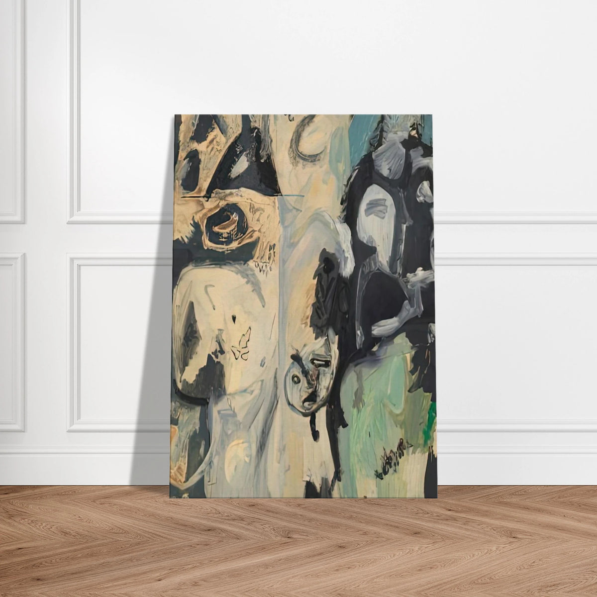 Untitled, 1950- Canvas | Helen Frankenthaler Canvas | Frankenthaler Helen