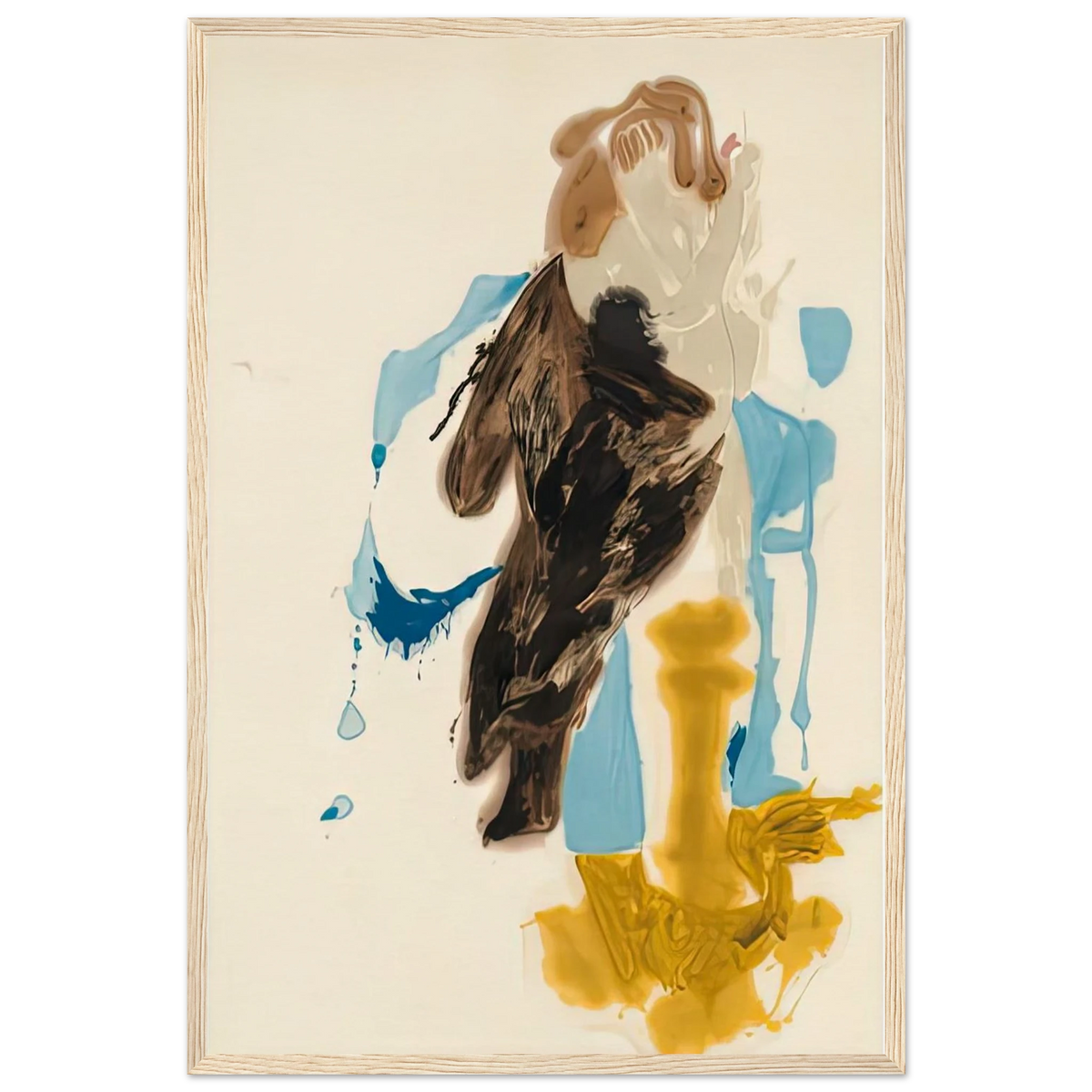After Rubens, 1961- Framed Poster | Helen Frankenthaler Framed Prints Wall Art | Frankenthaler Helen