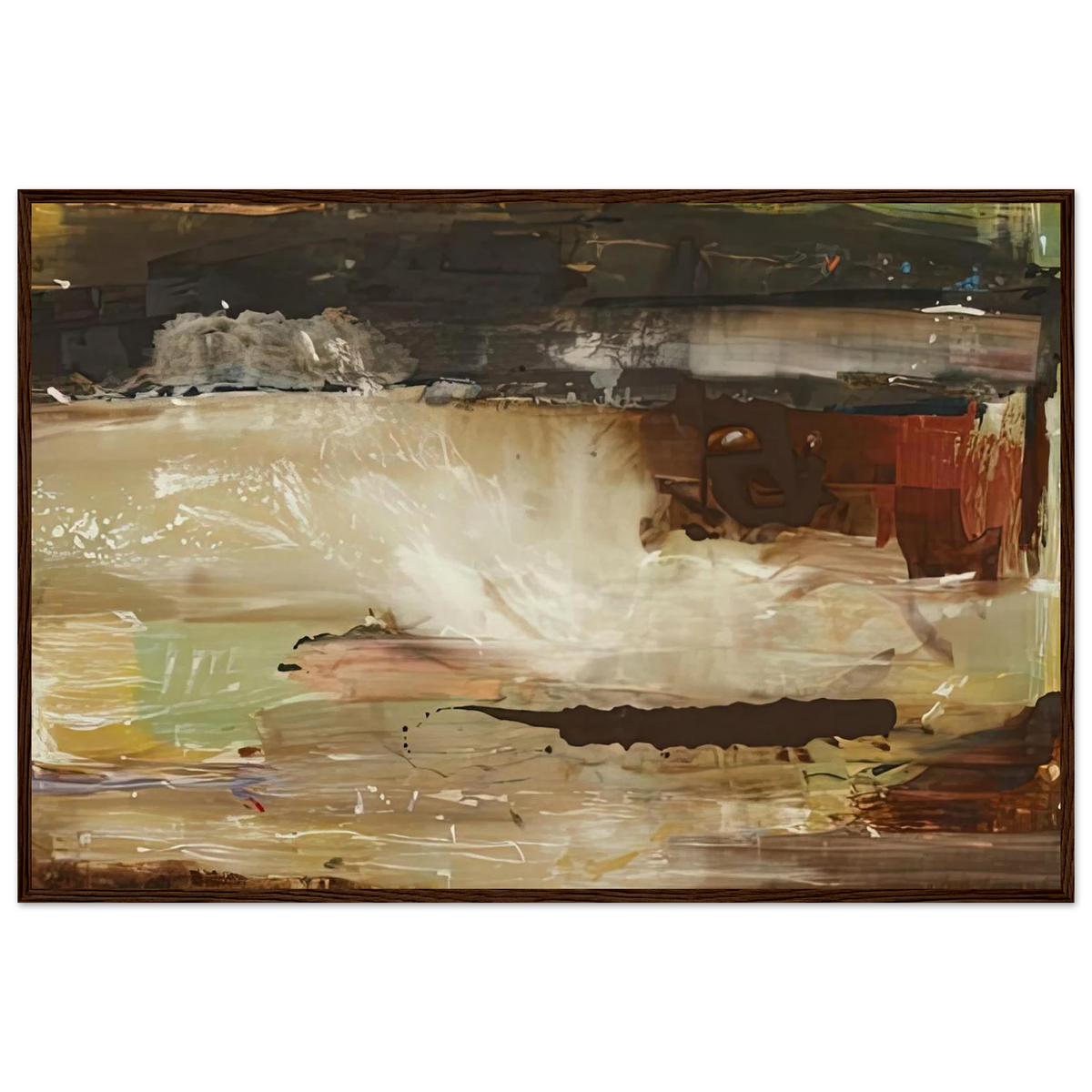 For E.M., 1981- Framed Poster | Helen Frankenthaler Framed Prints Wall Art | Frankenthaler Helen