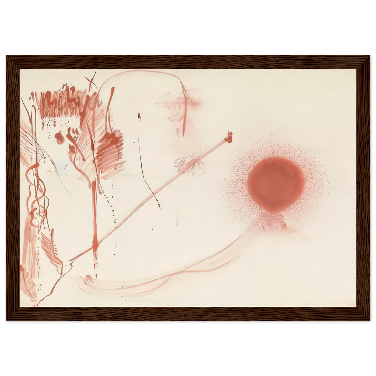 Towards a New Climate, 1957- Framed Poster | Helen Frankenthaler Framed Prints Wall Art | Frankenthaler Helen