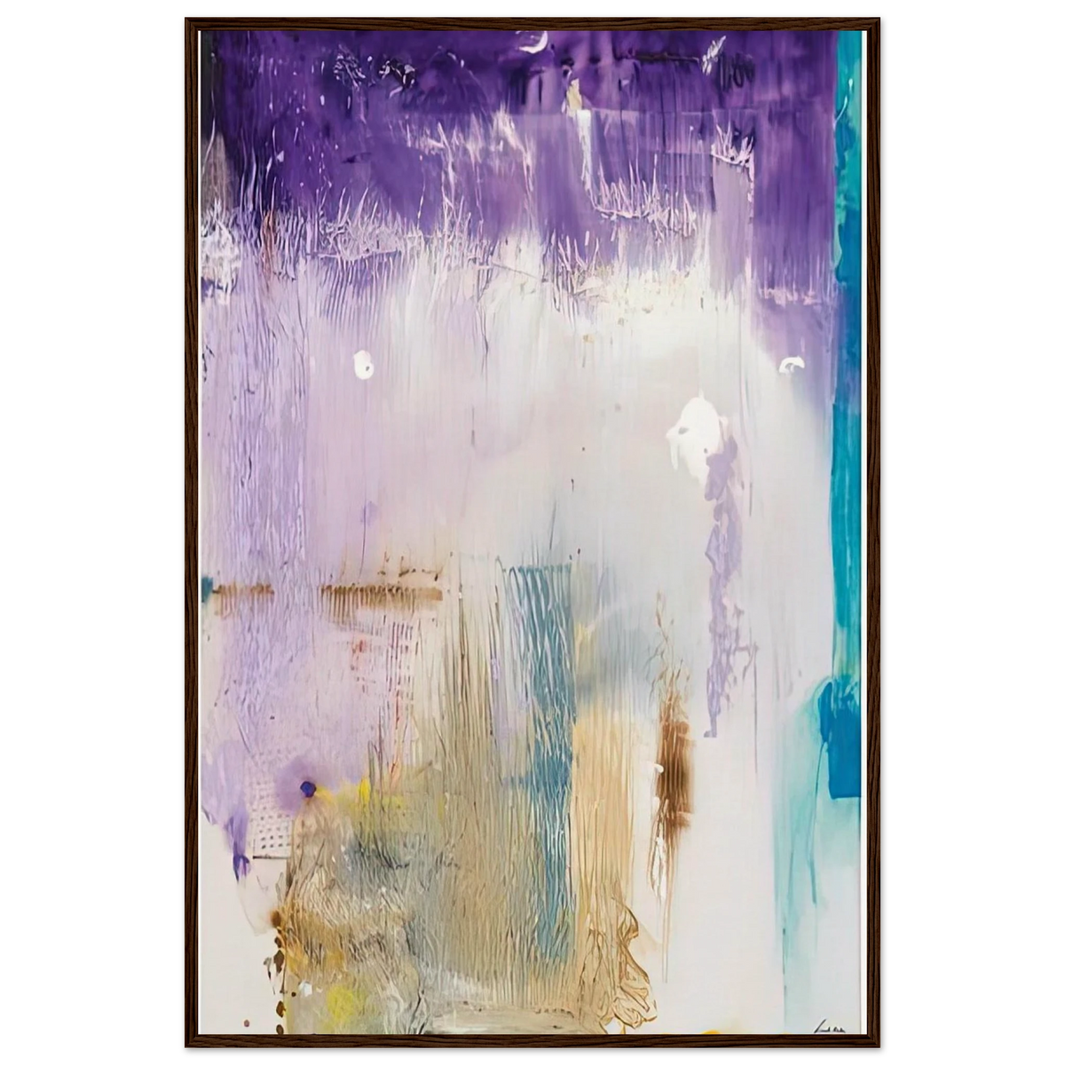 Magnet, 1992- Framed Poster | Helen Frankenthaler Framed Prints Wall Art | Frankenthaler Helen