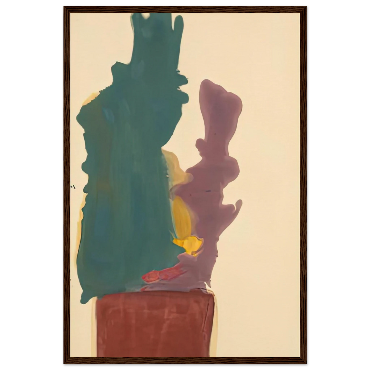 Evil Spirit, 1963- Framed Poster | Helen Frankenthaler Framed Prints Wall Art | Frankenthaler Helen