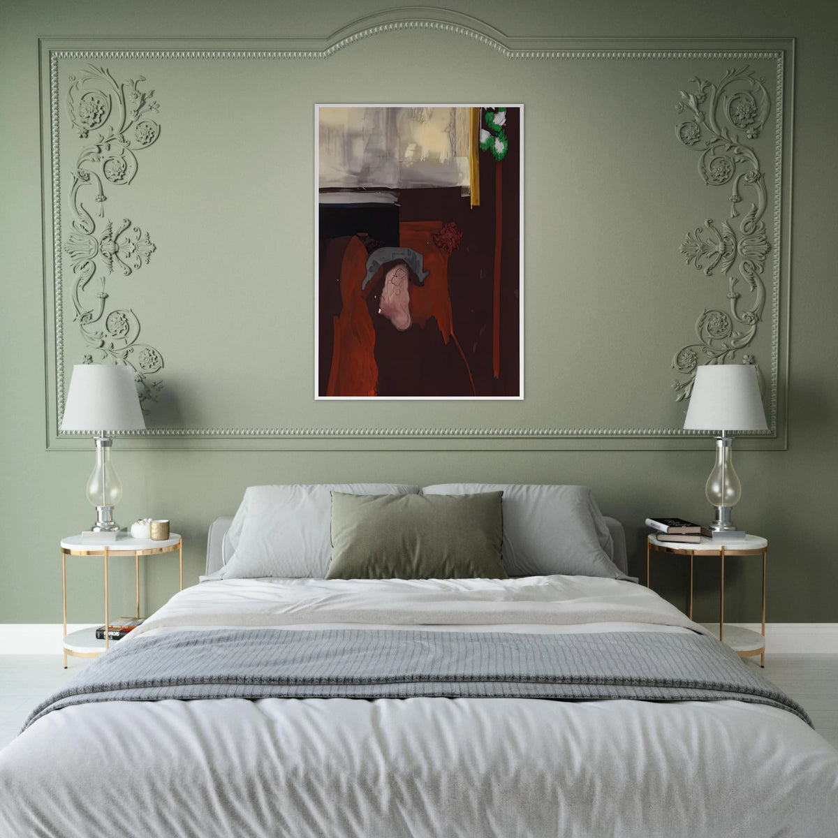 The Widow of Fantin Latour, 1988- Framed Poster | Helen Frankenthaler Framed Prints Wall Art | Frankenthaler Helen