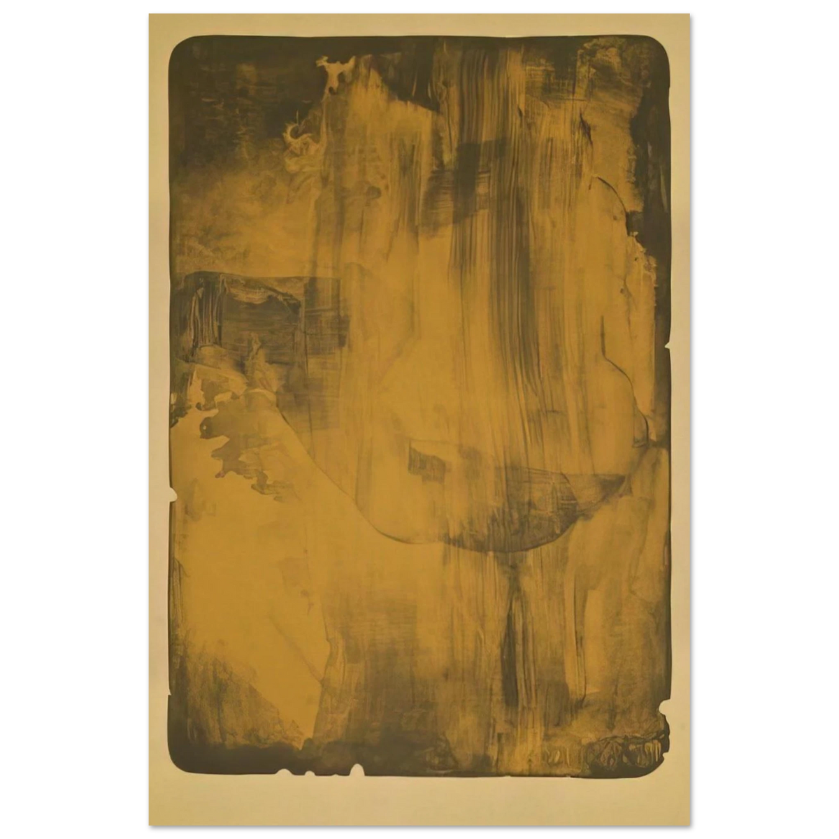 Bronze Smoke - 1978 Poster | Helen Frankenthaler Poster | Frankenthaler Helen