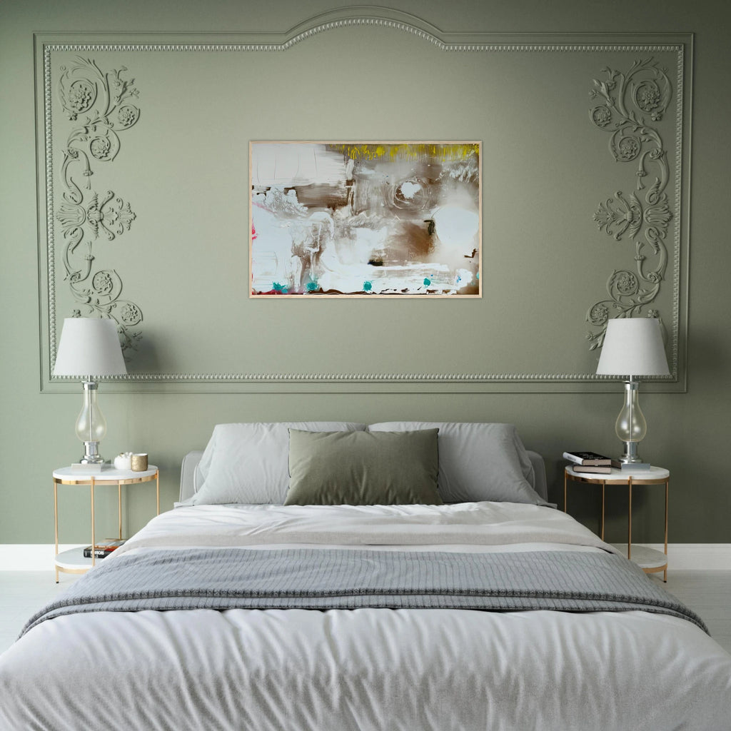 Arctic Thaw, 1990- Framed Poster | Helen Frankenthaler Framed Prints Wall Art | Frankenthaler Helen