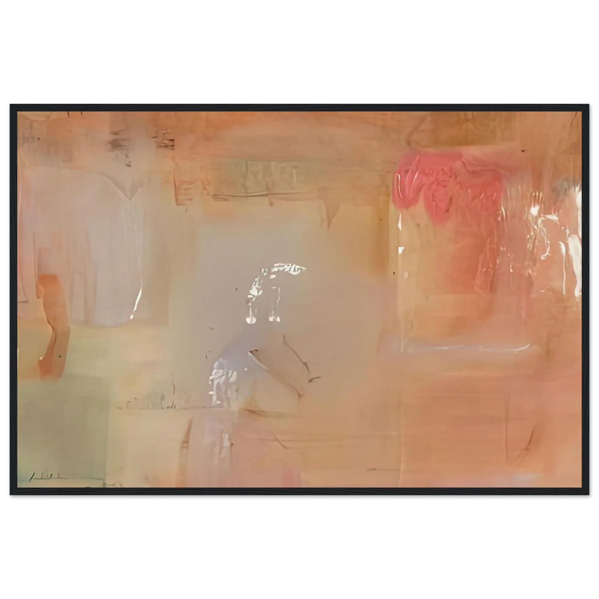 Feather, 1979- Framed Poster | Helen Frankenthaler Framed Prints Wall Art | Frankenthaler Helen