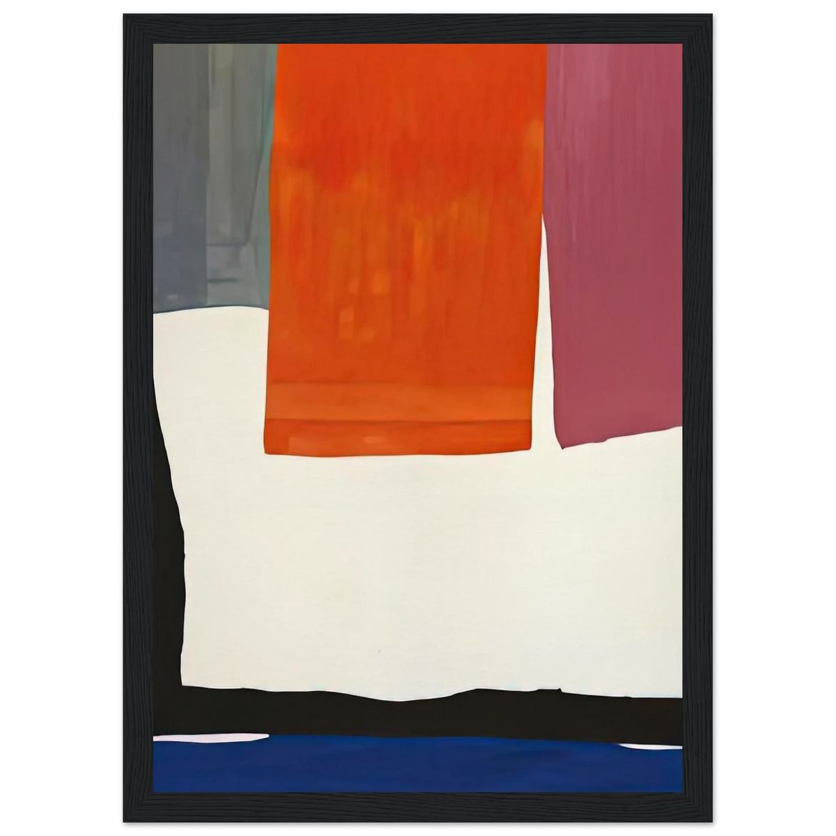 The Human Edge, 1967- Framed Poster | Helen Frankenthaler Framed Prints Wall Art | Frankenthaler Helen
