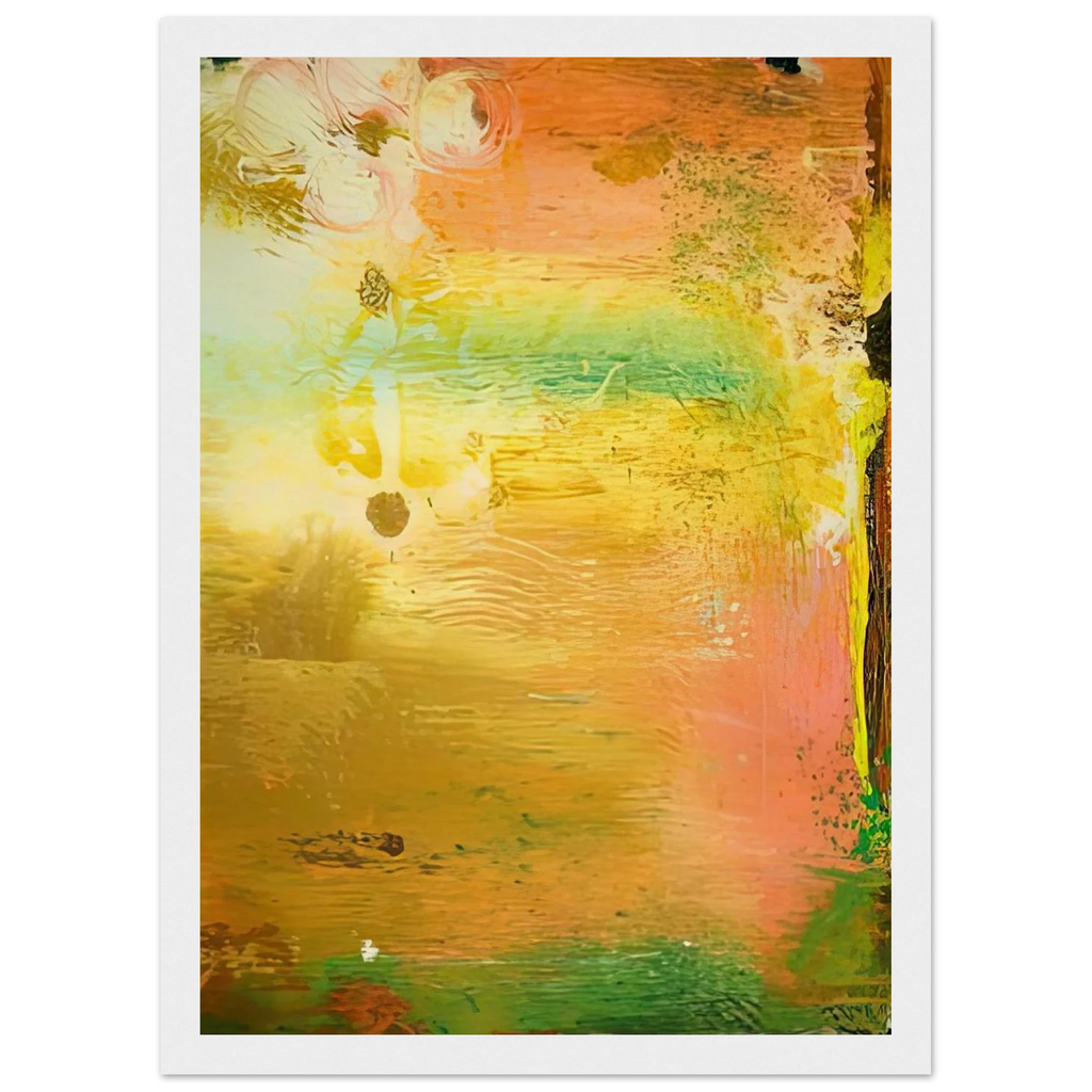 Fantasy Garden, 1992- Framed Poster | Helen Frankenthaler Framed Prints Wall Art | Frankenthaler Helen