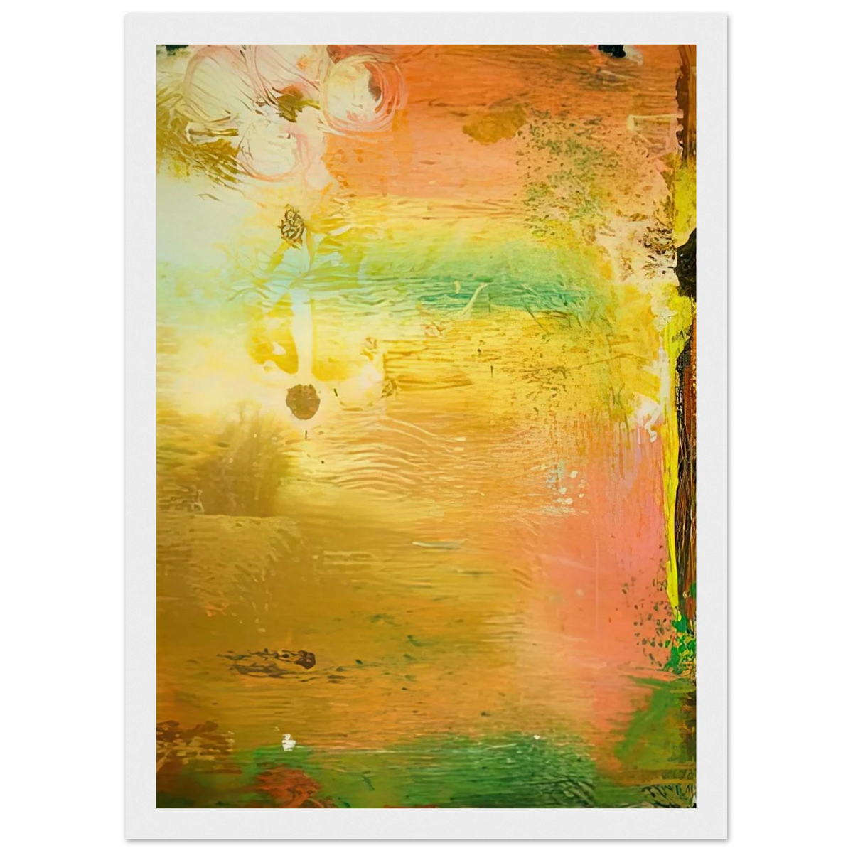 Fantasy Garden, 1992- Framed Poster | Helen Frankenthaler Framed Prints Wall Art | Frankenthaler Helen