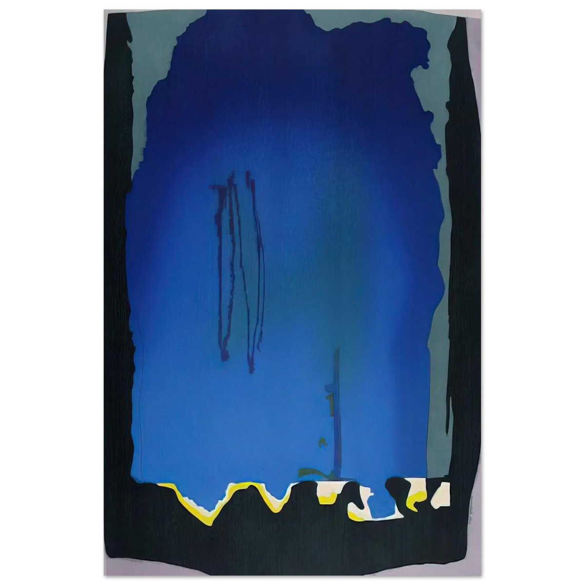 Freefall - 1992 Poster | Helen Frankenthaler Poster | Frankenthaler Helen