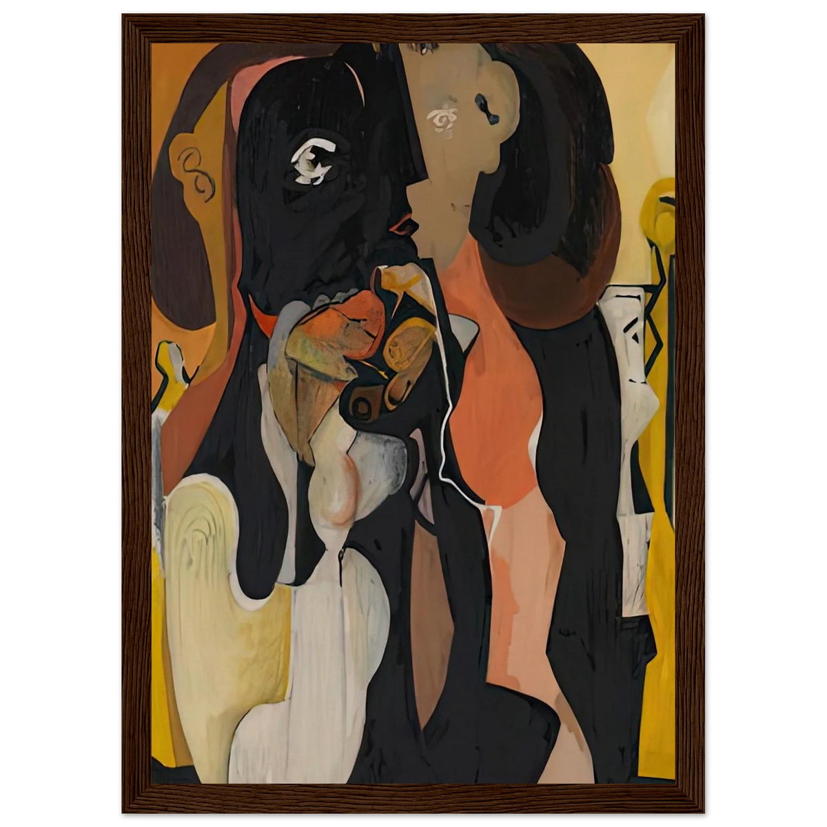 Woman, 1950- Framed Poster | Helen Frankenthaler Framed Prints Wall Art | Frankenthaler Helen