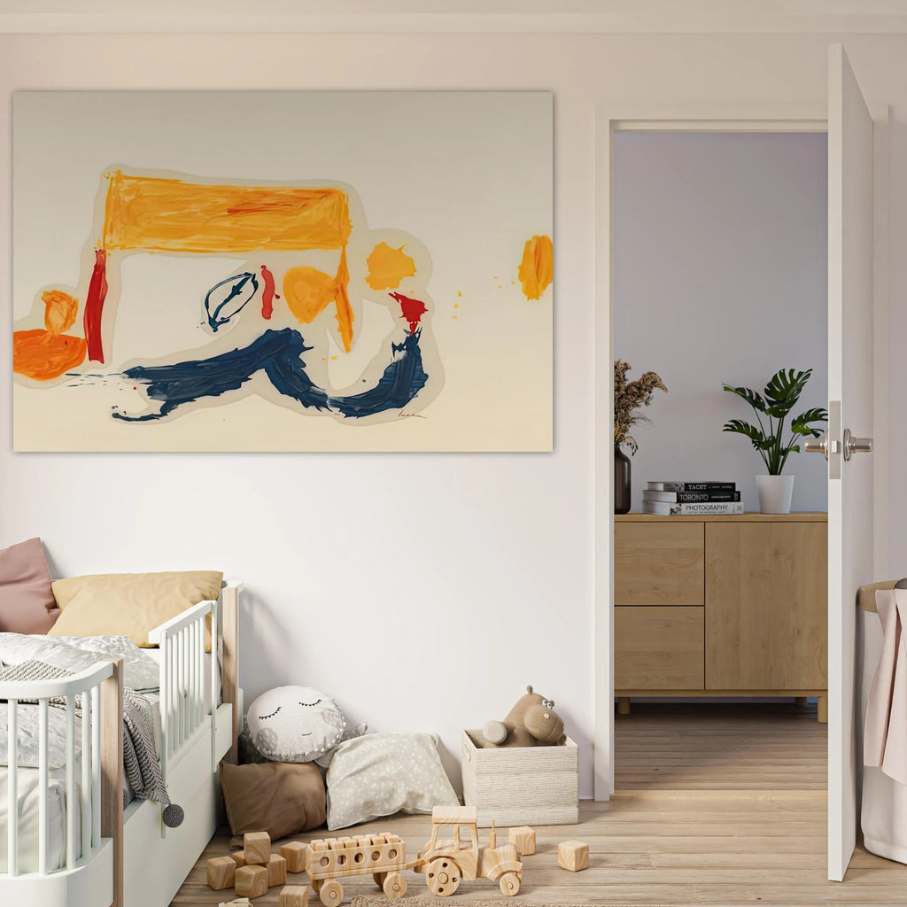 Yellow Games, 1962- Poster | Helen Frankenthaler Poster | Frankenthaler Helen