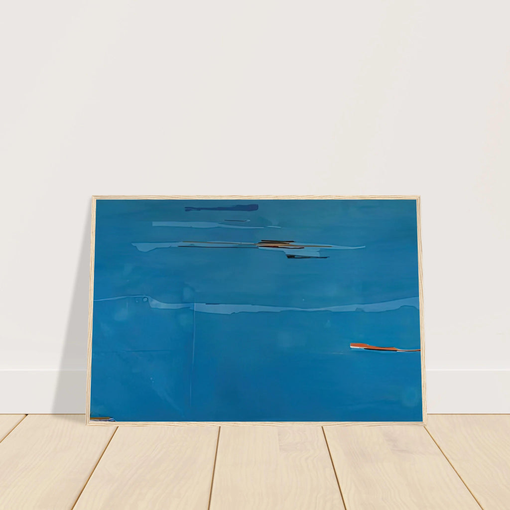Ocean Drive West #1, 1974- Framed Poster | Helen Frankenthaler Framed Prints Wall Art | Frankenthaler Helen