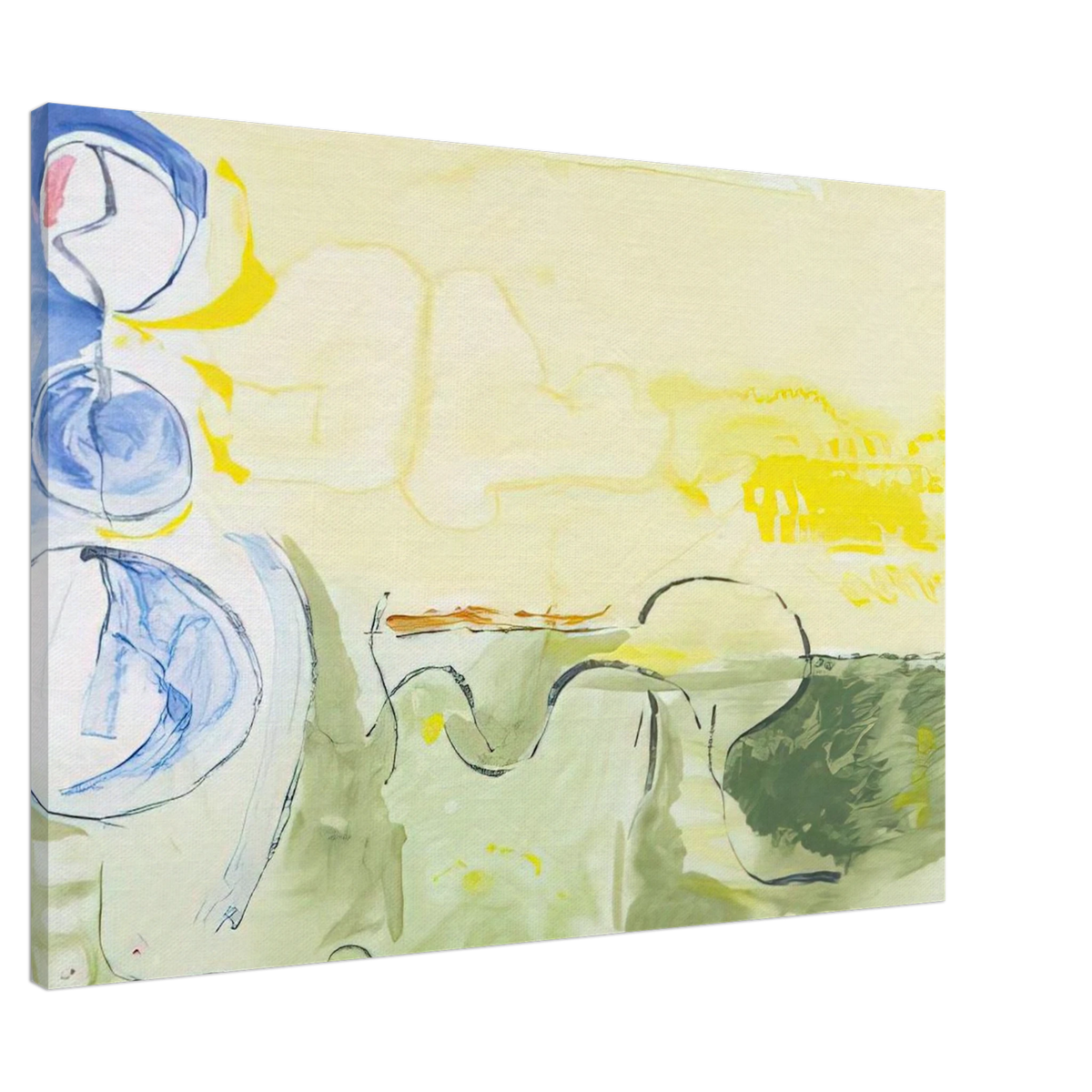 Flotilla - 2006 Canvas | Helen Frankenthaler Canvas | Frankenthaler Helen