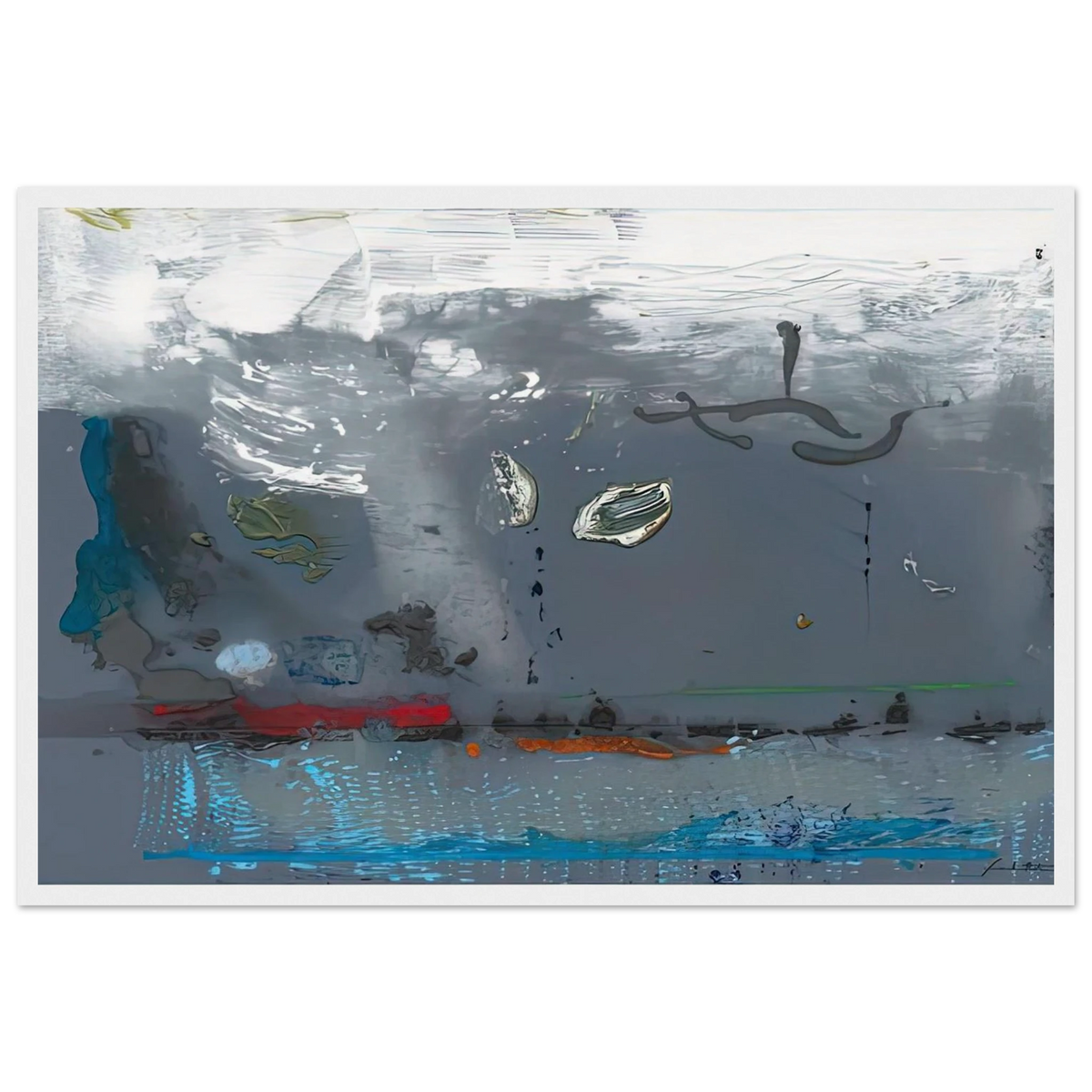 Vespers, 1992- Framed Poster | Helen Frankenthaler Framed Prints Wall Art | Frankenthaler Helen