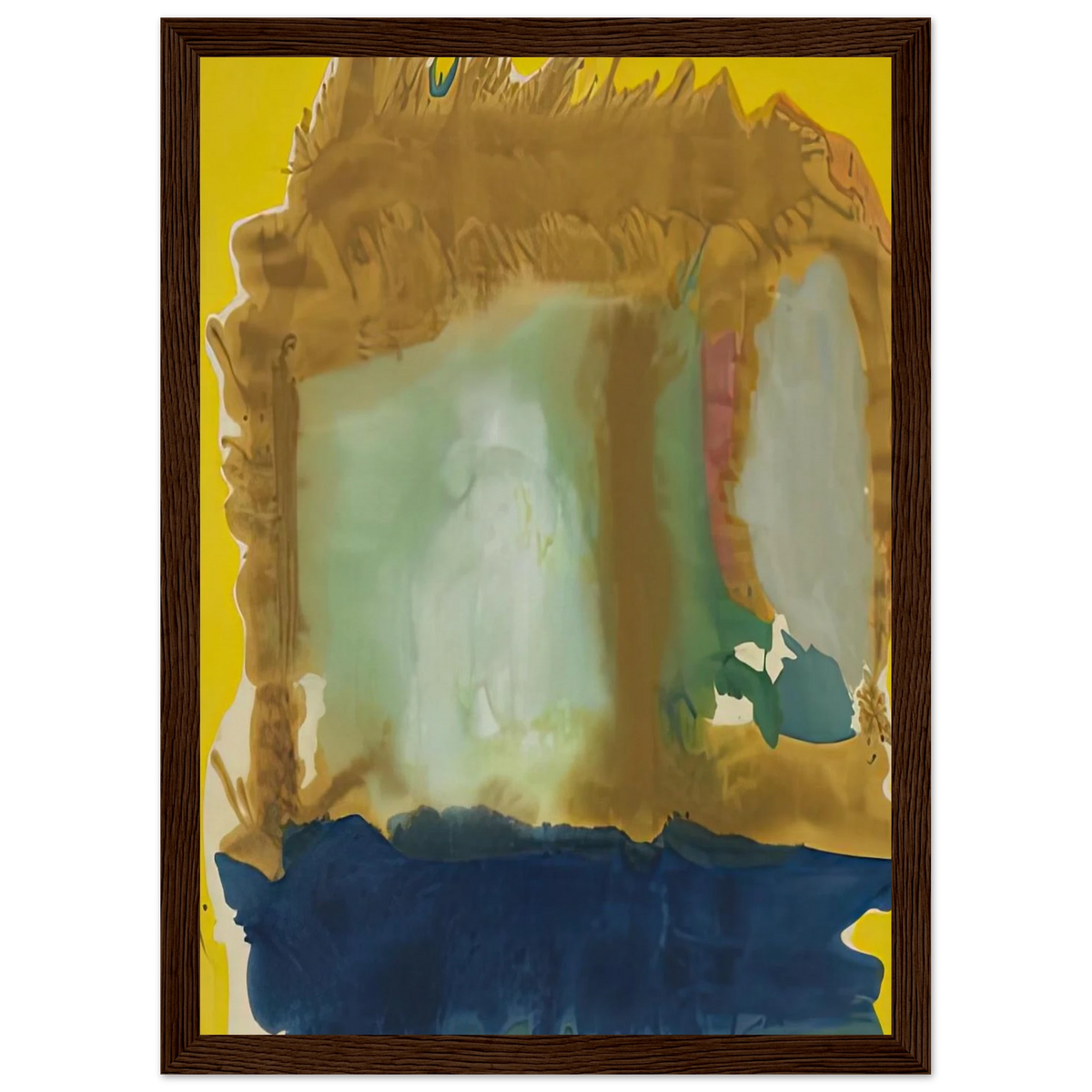 Milkwood Arcade, 1963- Framed Poster | Helen Frankenthaler Framed Prints Wall Art | Frankenthaler Helen