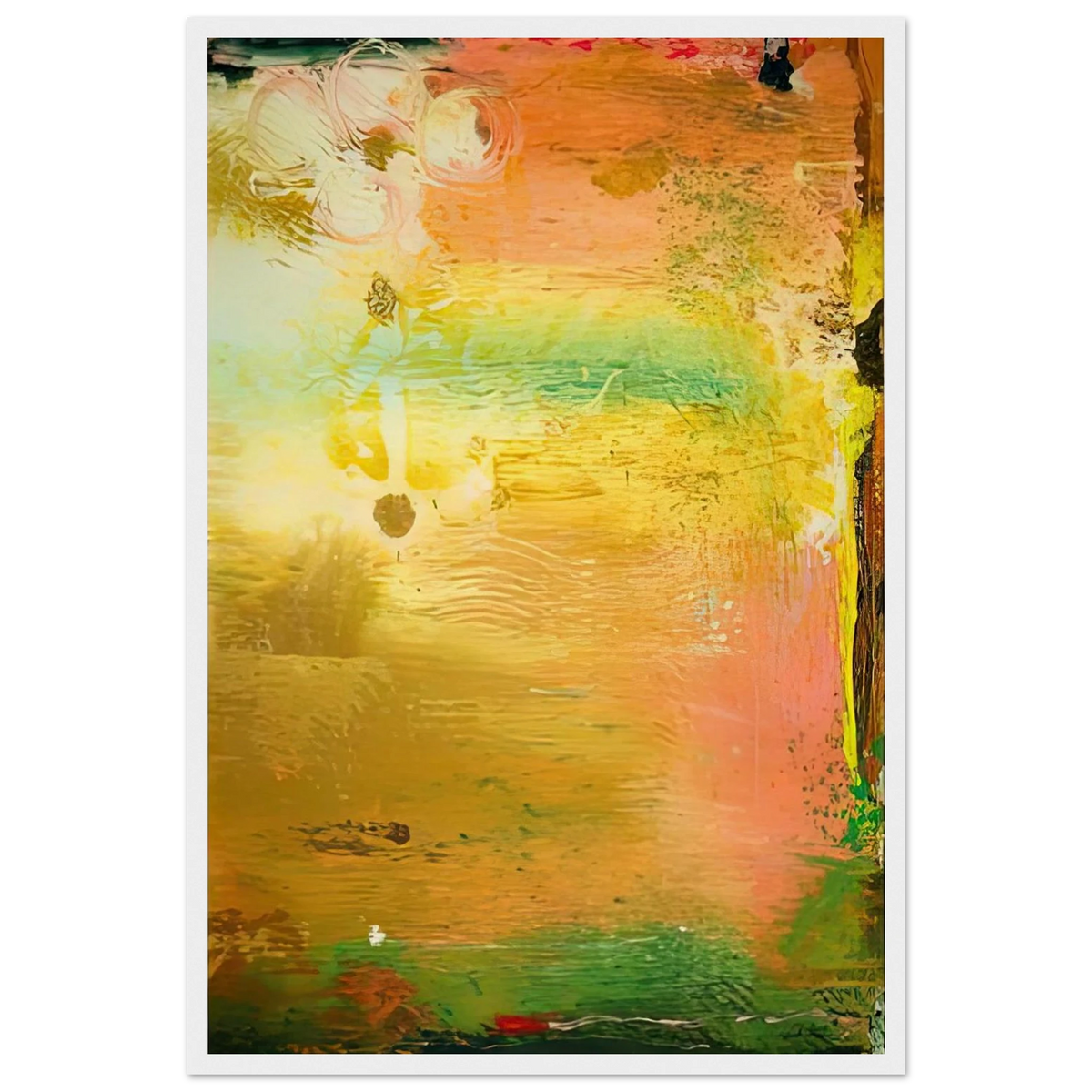 Fantasy Garden, 1992- Framed Poster | Helen Frankenthaler Framed Prints Wall Art | Frankenthaler Helen