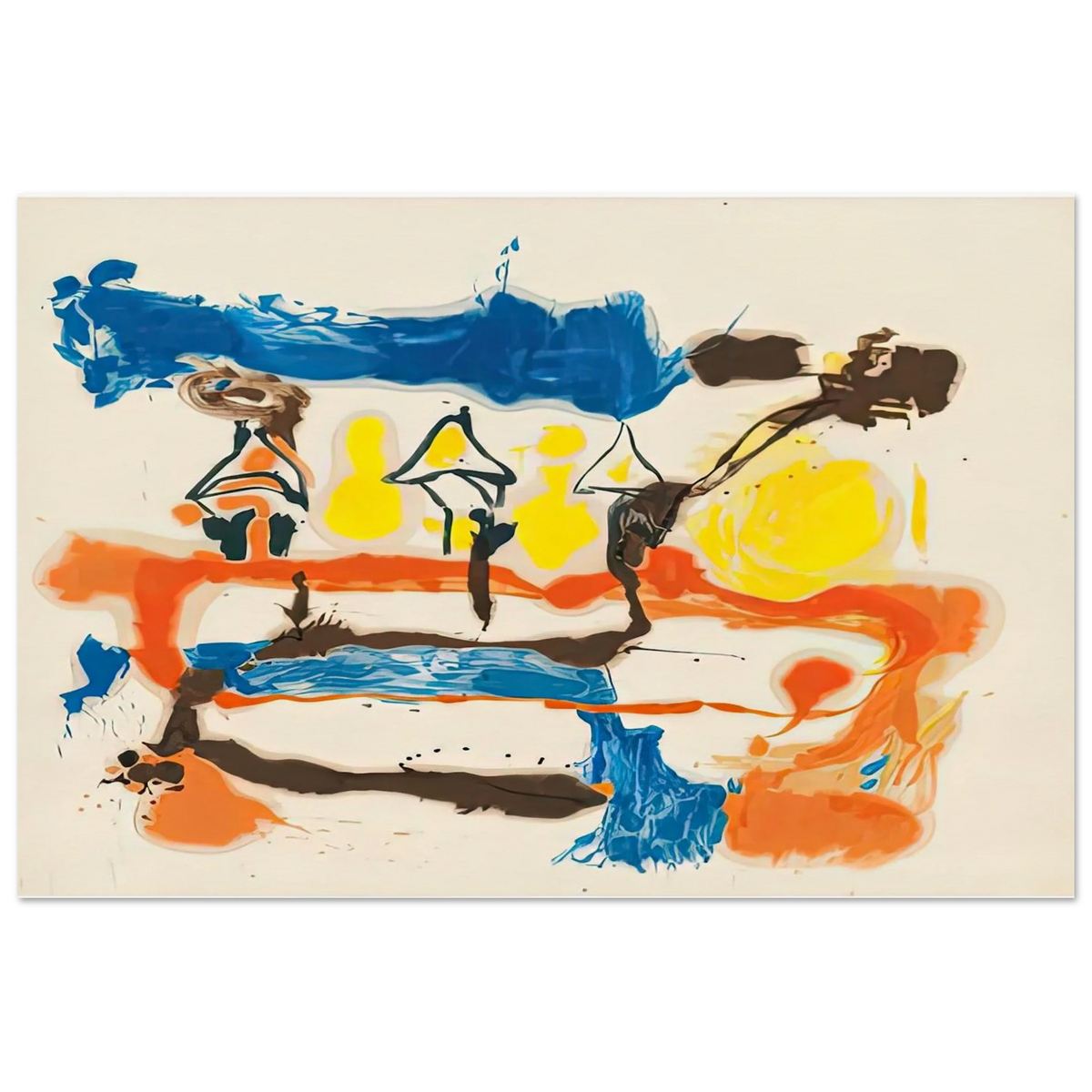 Fable, 1961- Poster | Helen Frankenthaler Poster | Frankenthaler Helen
