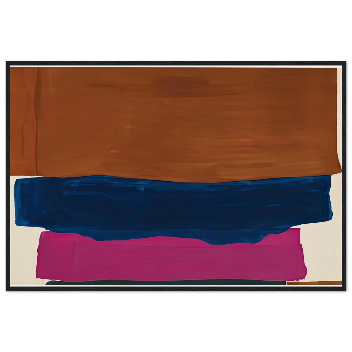 Indian Summer, 1967- Framed Poster | Helen Frankenthaler Framed Prints Wall Art | Frankenthaler Helen