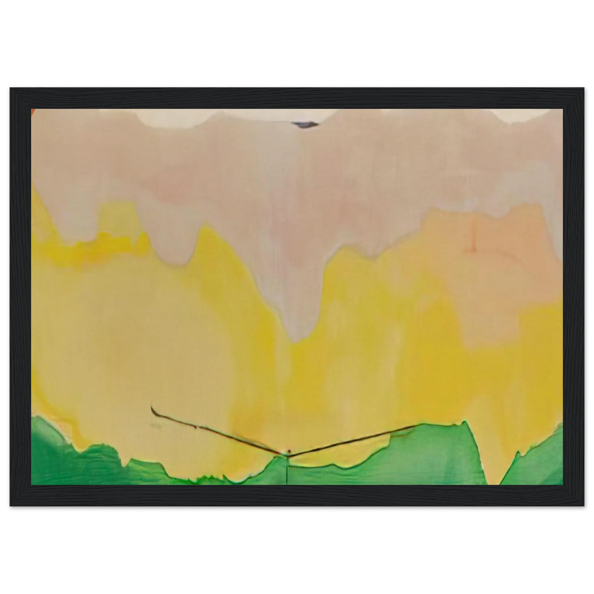 Boulevard - 1973 Framed Poster | Helen Frankenthaler Framed Prints Wall Art | Frankenthaler Helen