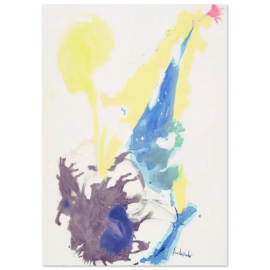 Moving Day - 1961 Poster | Helen Frankenthaler Poster | Frankenthaler Helen
