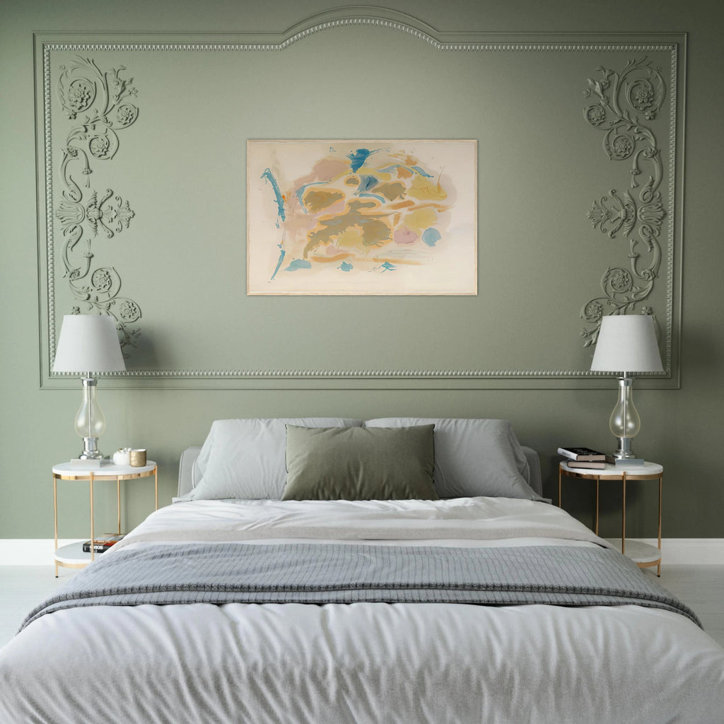 Shatter, 1953- Framed Poster | Helen Frankenthaler Framed Prints Wall Art | Frankenthaler Helen