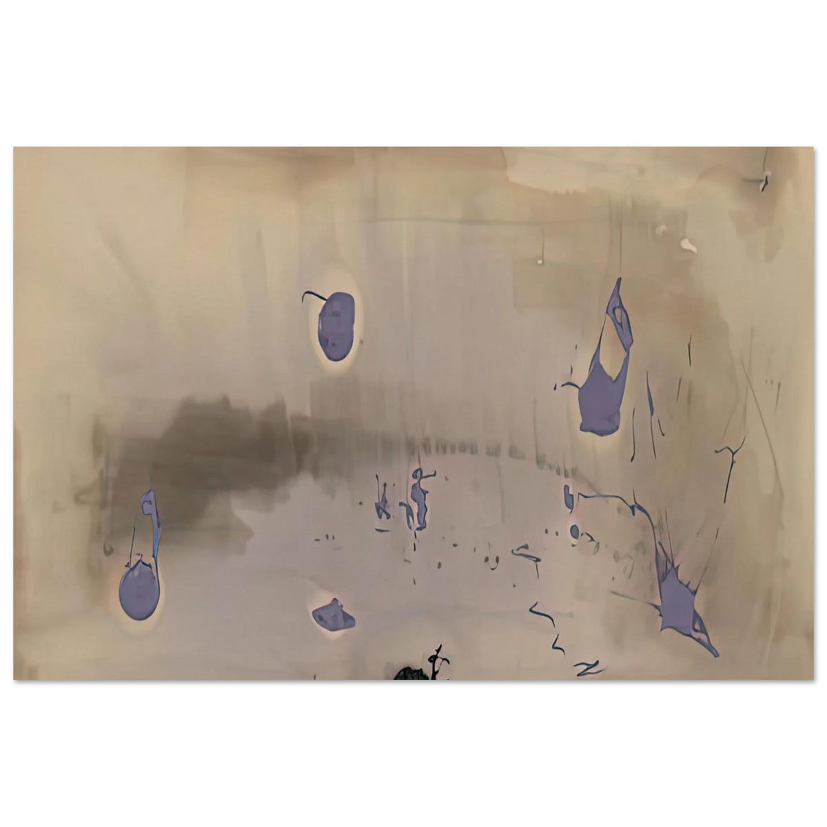 Sacrifice Decision, 1981- Poster | Helen Frankenthaler Poster | Frankenthaler Helen