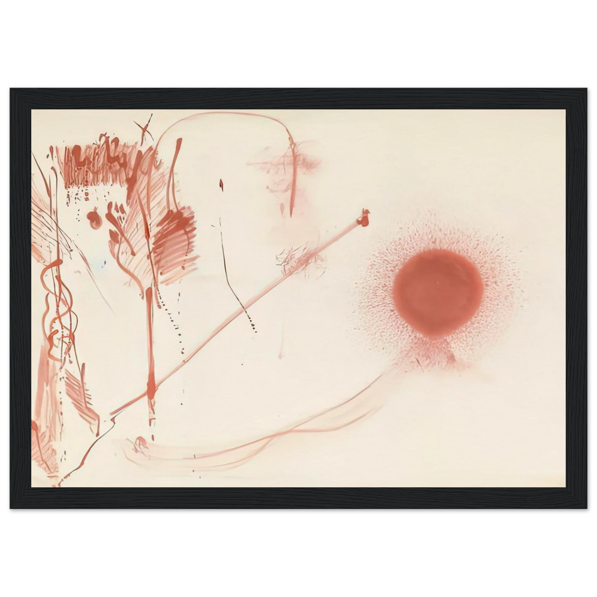 Towards a New Climate, 1957- Framed Poster | Helen Frankenthaler Framed Prints Wall Art | Frankenthaler Helen