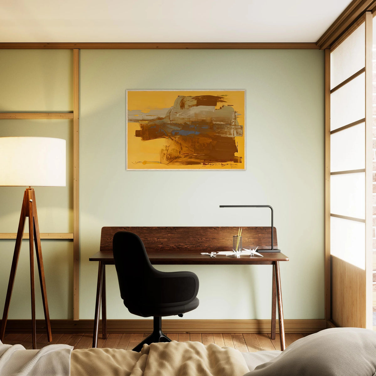 Mineral Kingdom, 1976- Framed Poster | Helen Frankenthaler Framed Prints Wall Art | Frankenthaler Helen