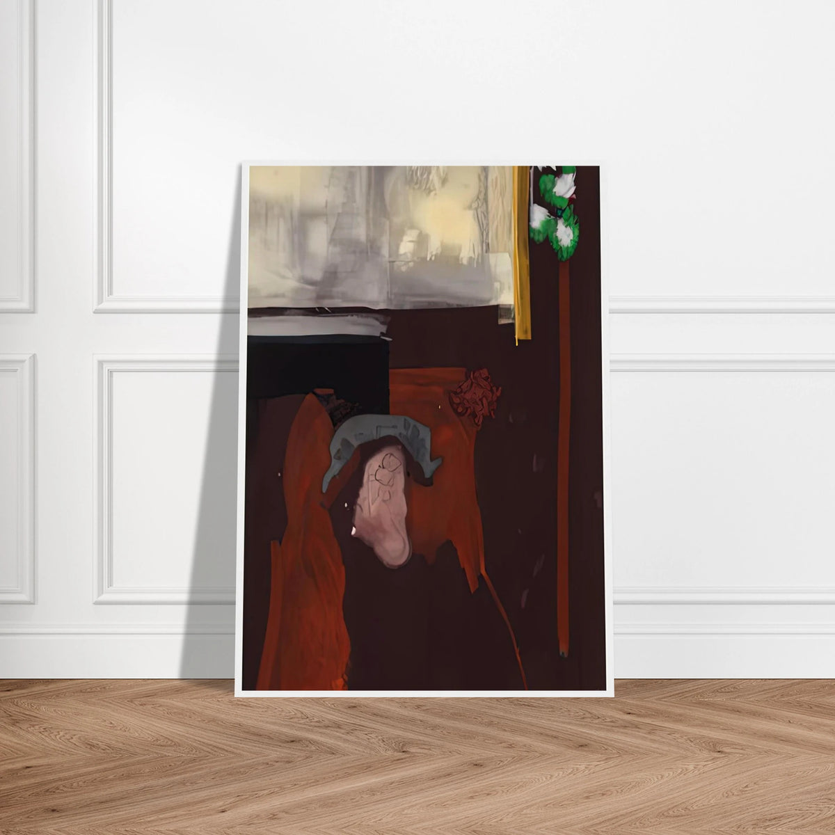 The Widow of Fantin Latour, 1988- Framed Poster | Helen Frankenthaler Framed Prints Wall Art | Frankenthaler Helen