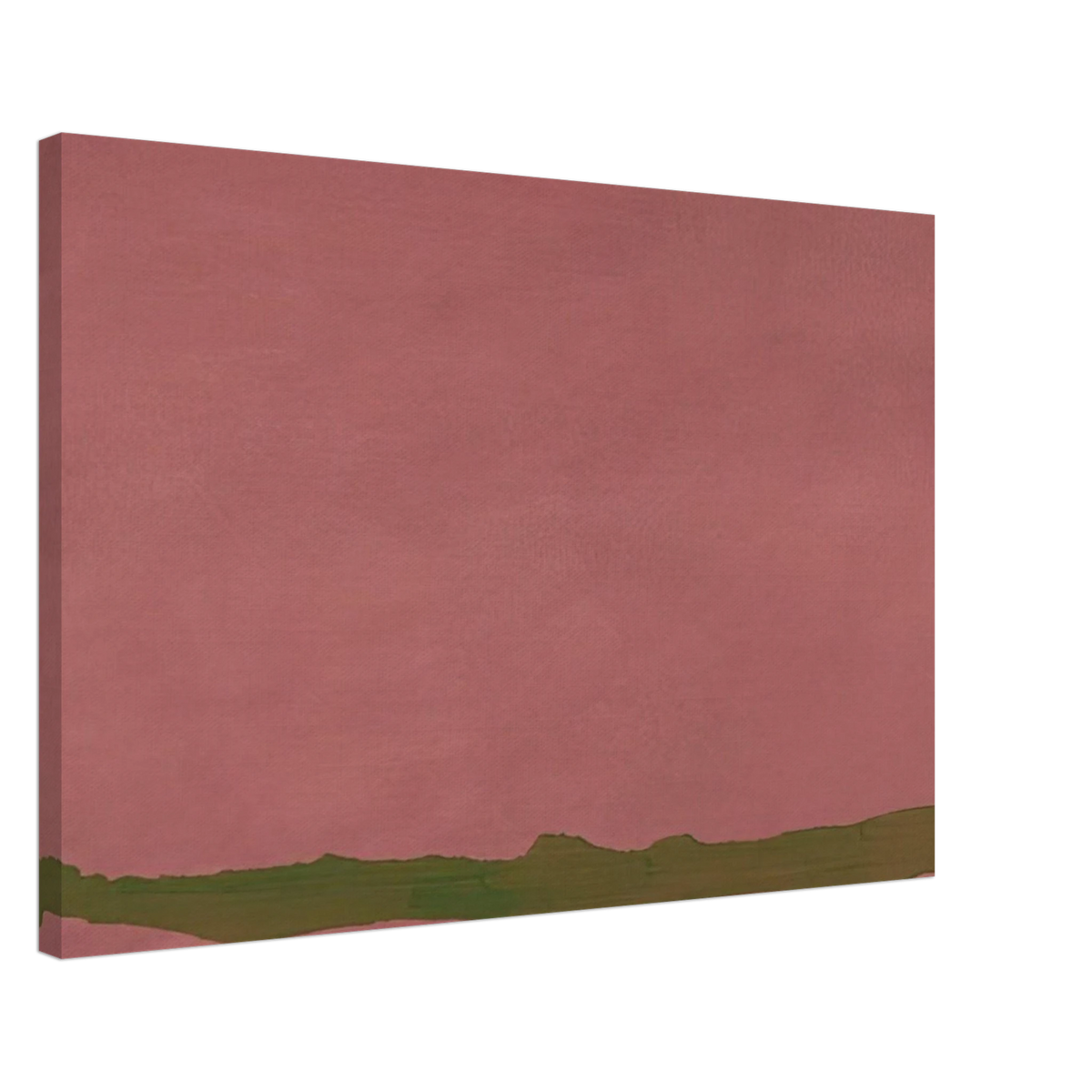 Green Likes Mauve - 1970 Canvas | Helen Frankenthaler Canvas | Frankenthaler Helen