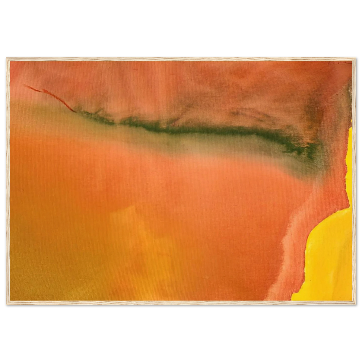 Untitled - 1973 Framed Poster | Helen Frankenthaler Framed Prints Wall Art | Frankenthaler Helen