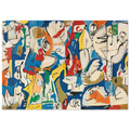 The Jugglers, 1951- Poster | Helen Frankenthaler Poster | Frankenthaler Helen