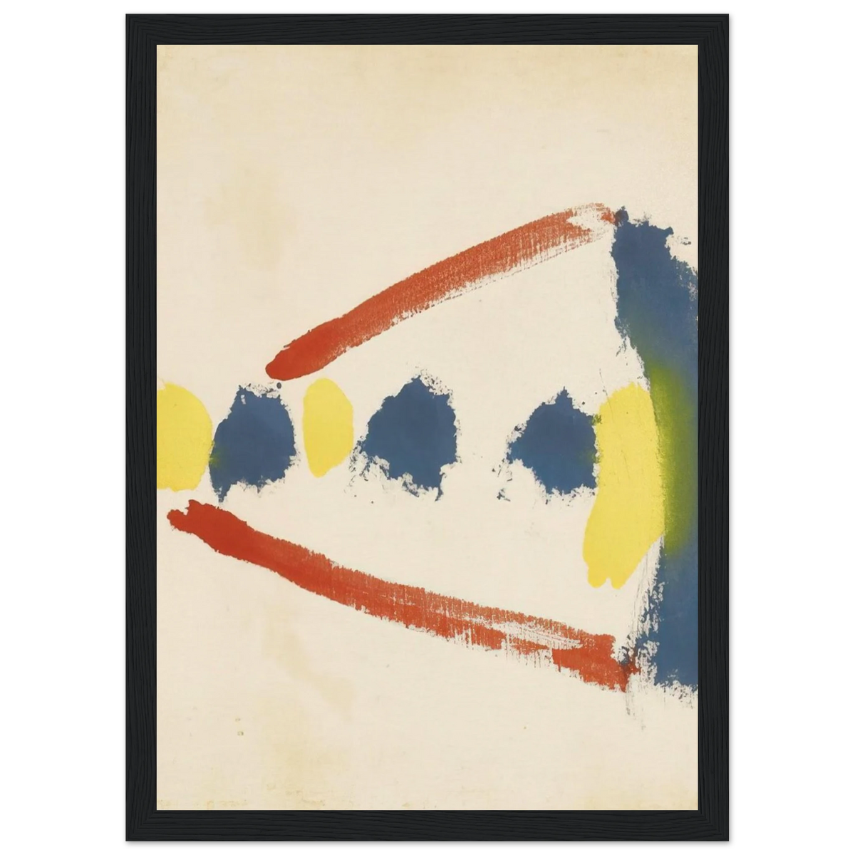 Untitled - 1965 Framed Poster | Helen Frankenthaler Framed Prints Wall Art | Frankenthaler Helen
