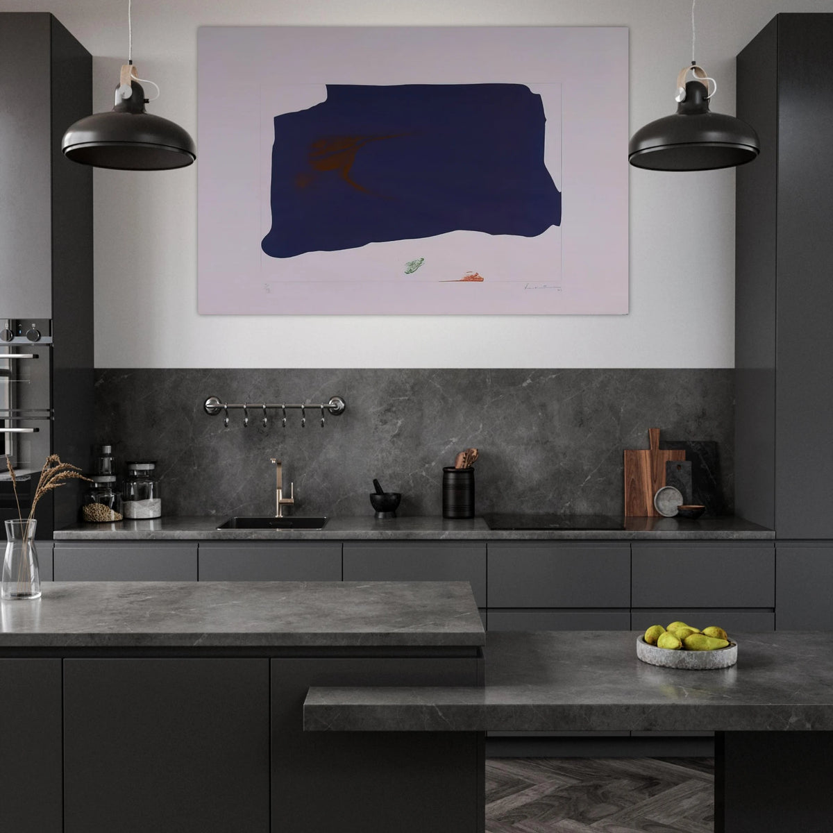 Variation II on Mauve Corner - 1969 Poster | Helen Frankenthaler Poster | Frankenthaler Helen