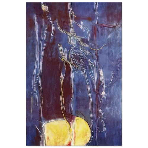 All About Blue - 1994 Poster | Helen Frankenthaler Poster | Frankenthaler Helen