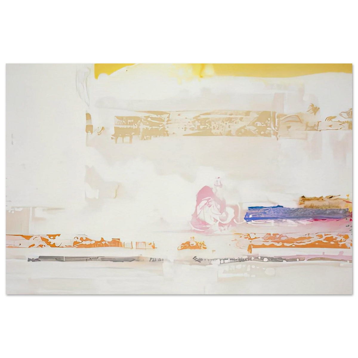 Snow Basin, 1990- Poster | Helen Frankenthaler Poster | Frankenthaler Helen