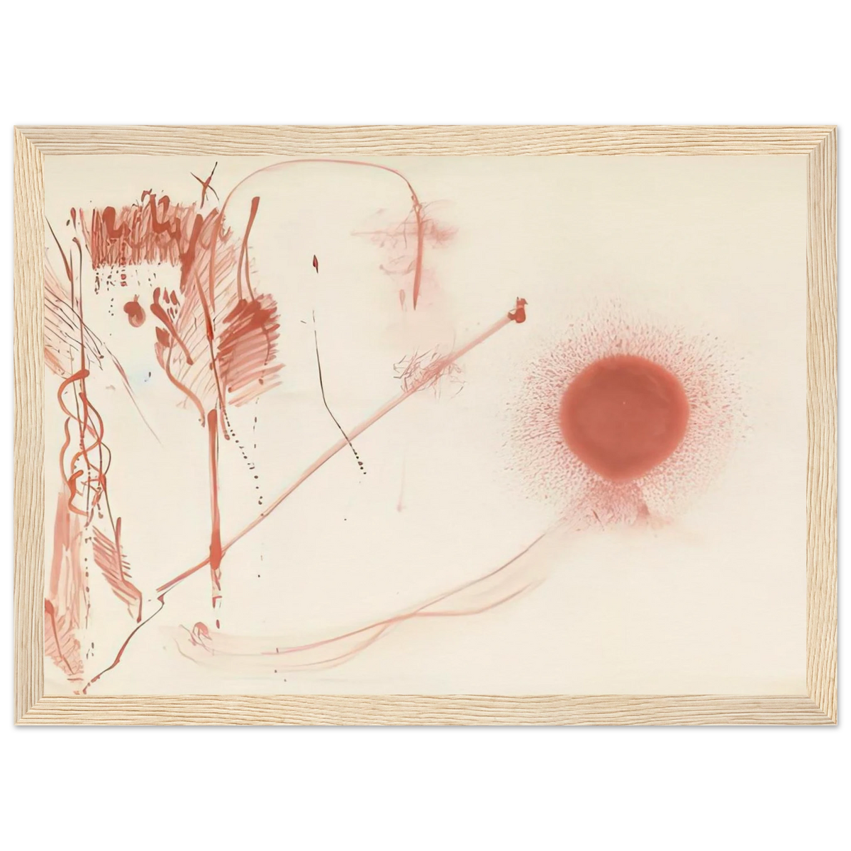 Towards a New Climate, 1957- Framed Poster | Helen Frankenthaler Framed Prints Wall Art | Frankenthaler Helen
