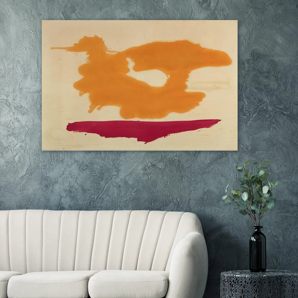 Only Orange - 1963 Poster | Helen Frankenthaler Poster | Frankenthaler Helen