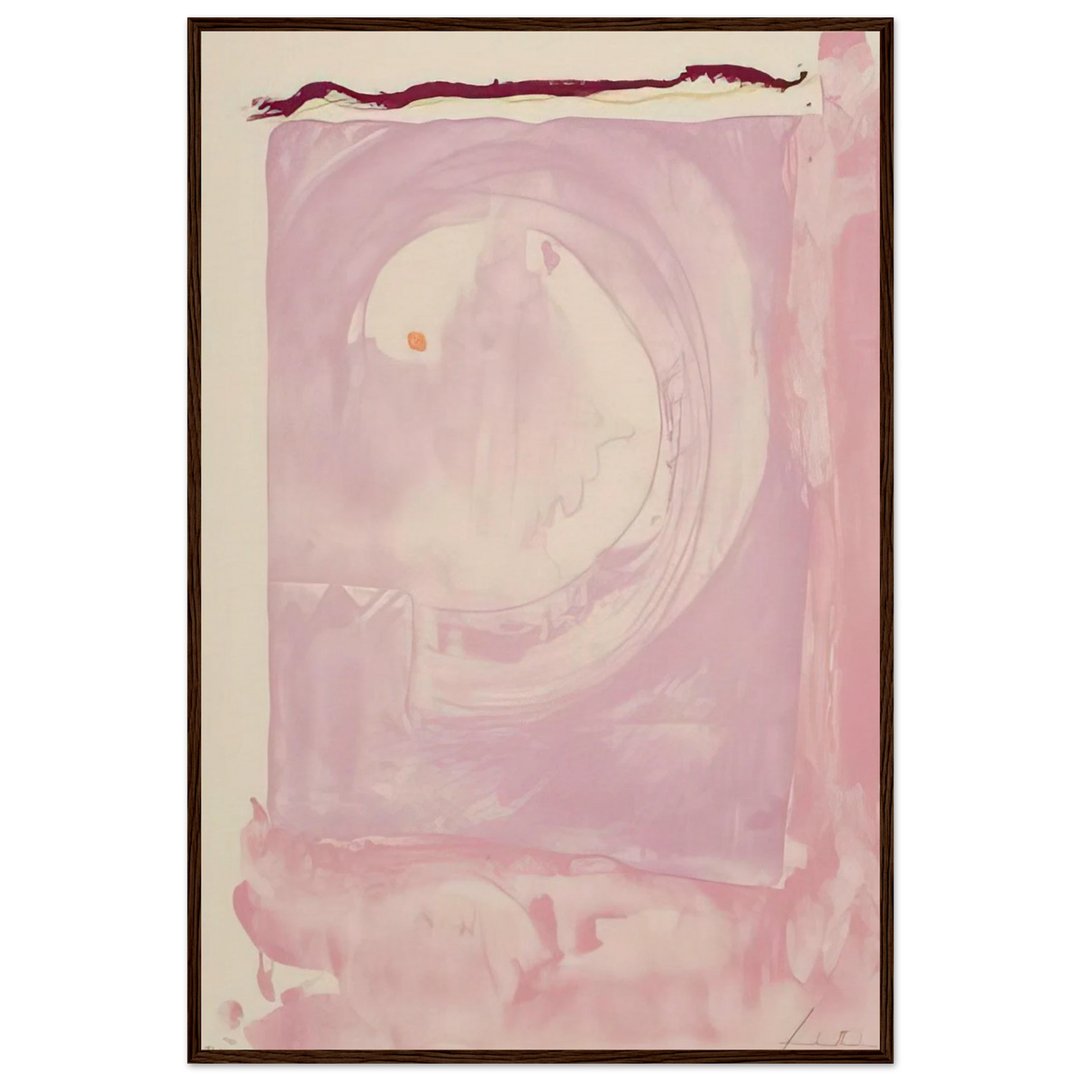 Reflections IX - 1995 Framed Poster | Helen Frankenthaler Framed Prints Wall Art | Frankenthaler Helen