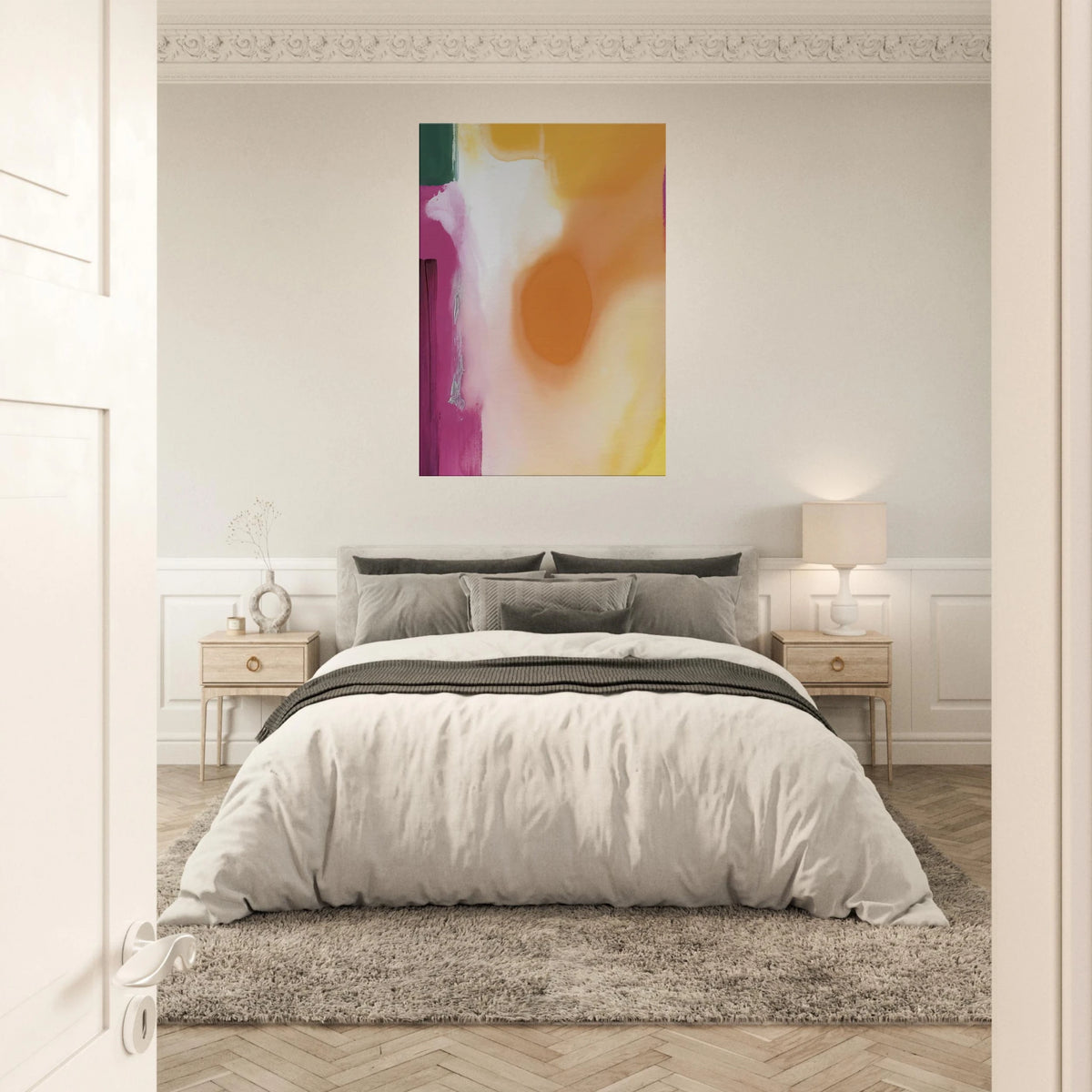 Bullseye - 1989 Canvas | Helen Frankenthaler Canvas | Frankenthaler Helen