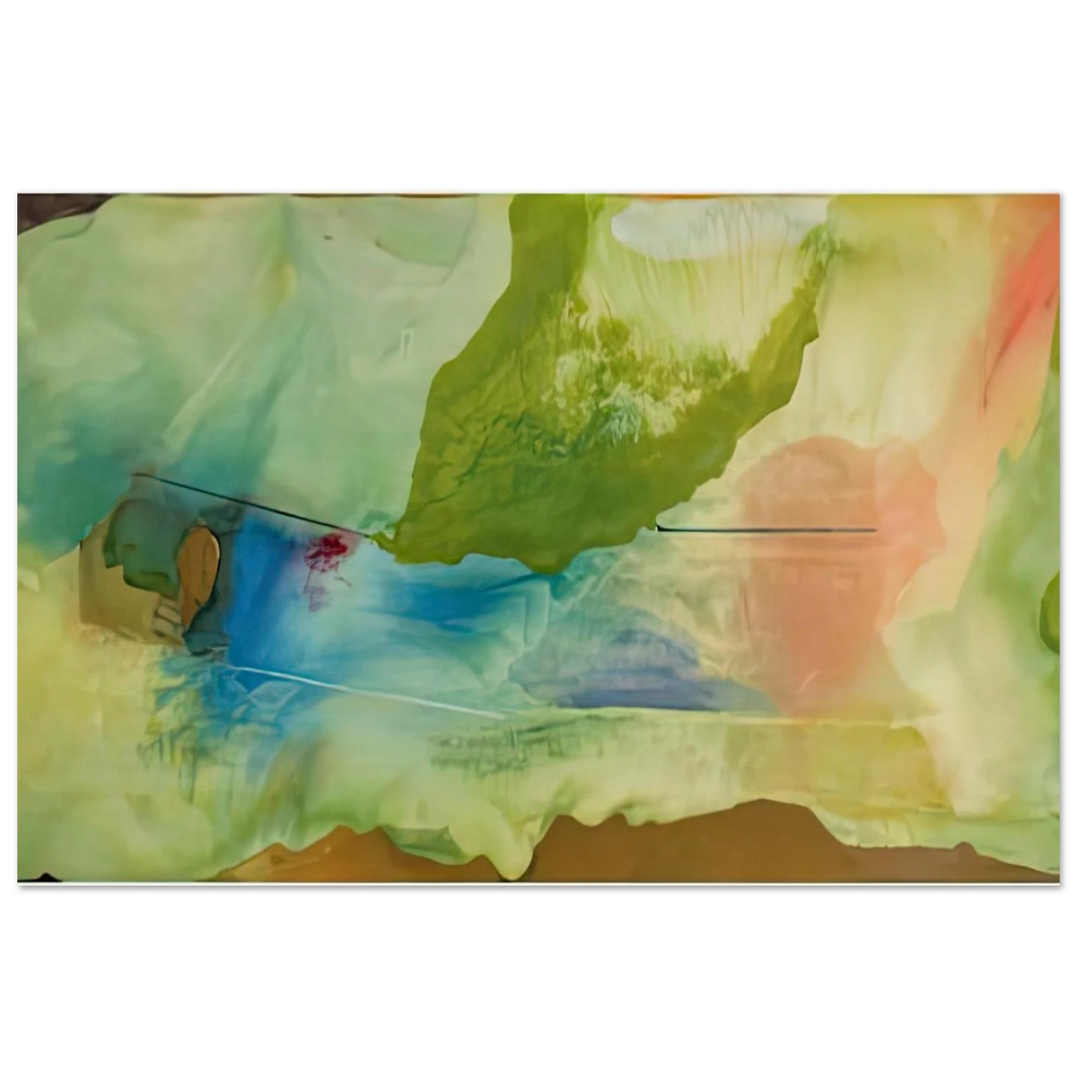 Hint from Bassano, 1973- Poster | Helen Frankenthaler Poster | Frankenthaler Helen