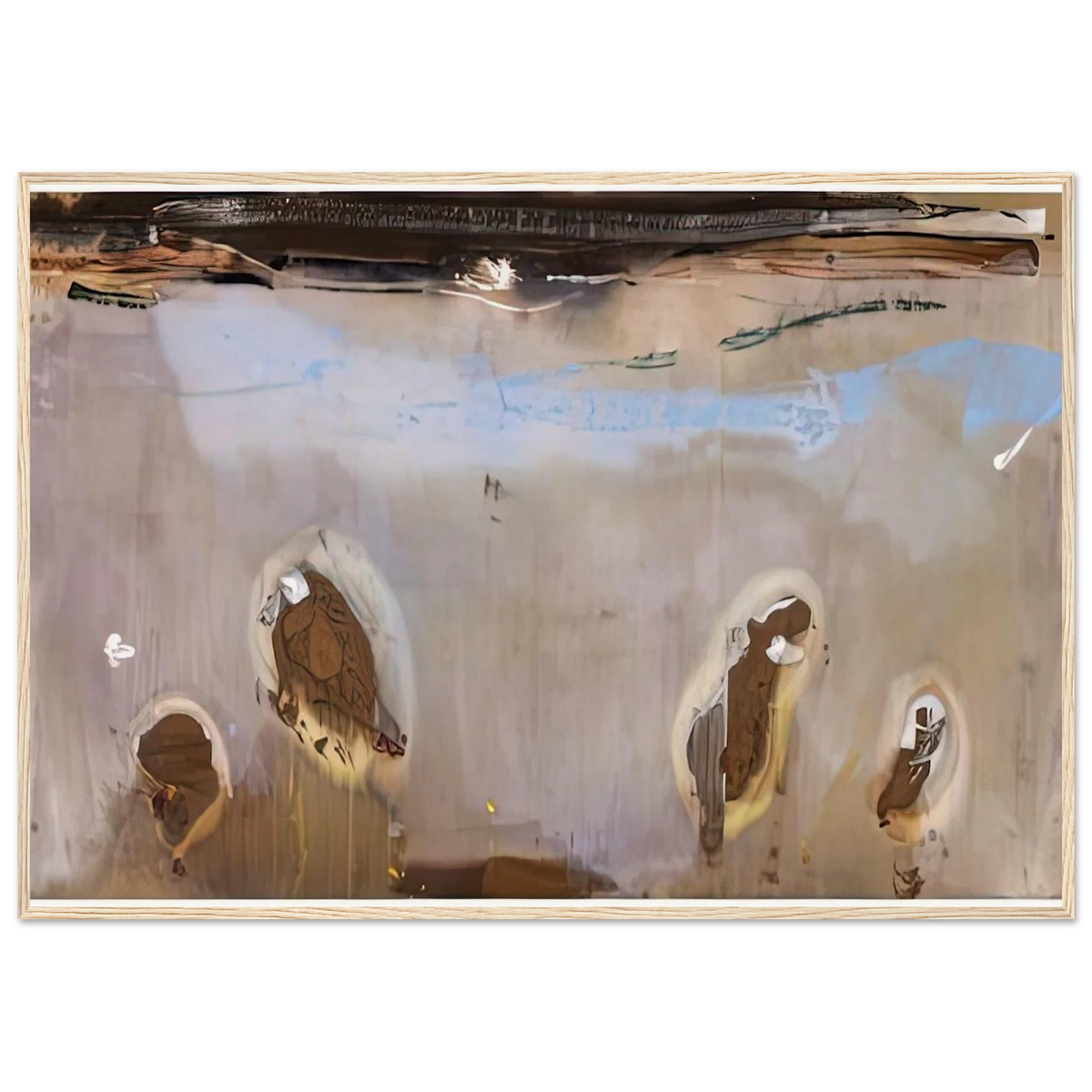 Tethys, 1981- Framed Poster | Helen Frankenthaler Framed Prints Wall Art | Frankenthaler Helen