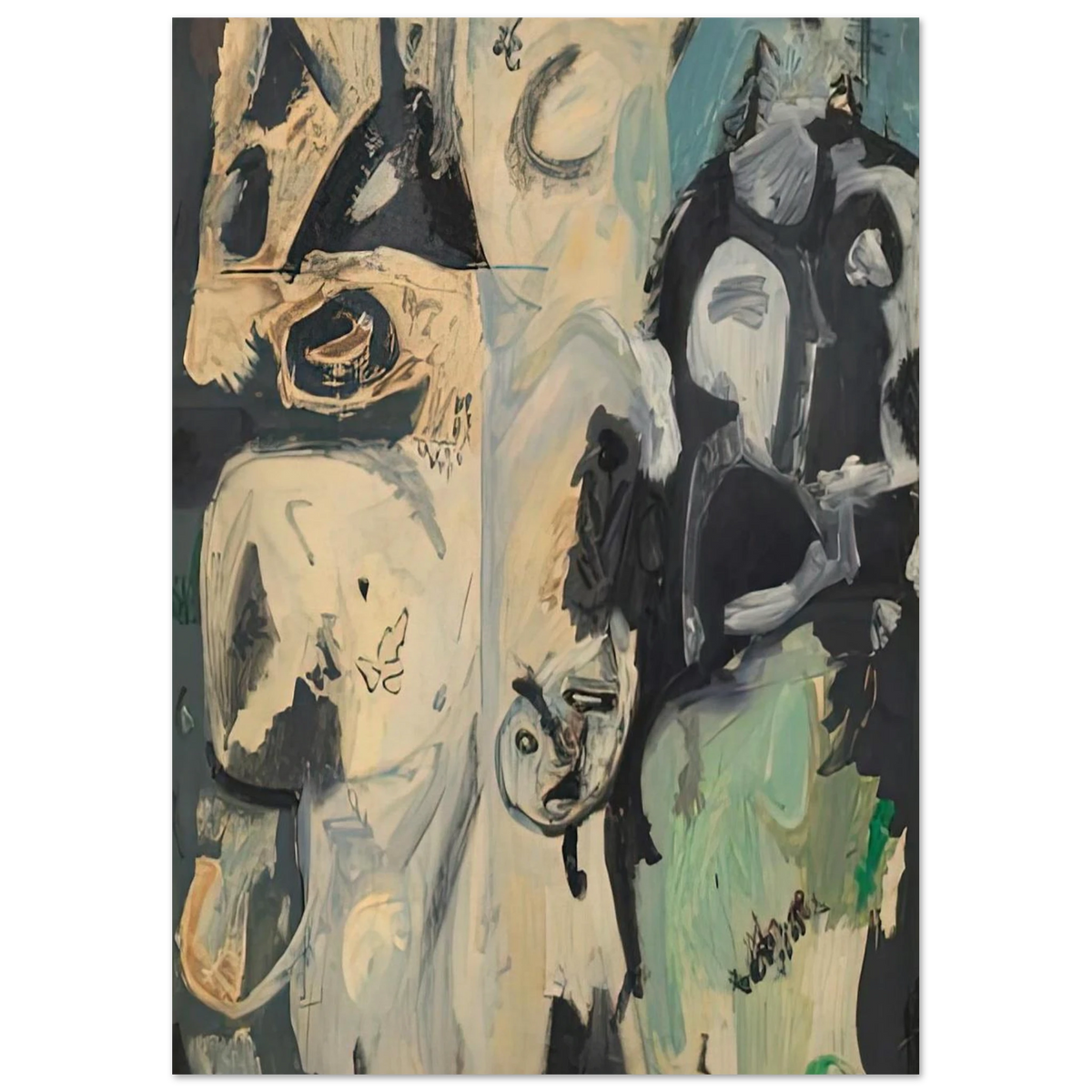 Untitled, 1950- Poster | Helen Frankenthaler Poster | Frankenthaler Helen