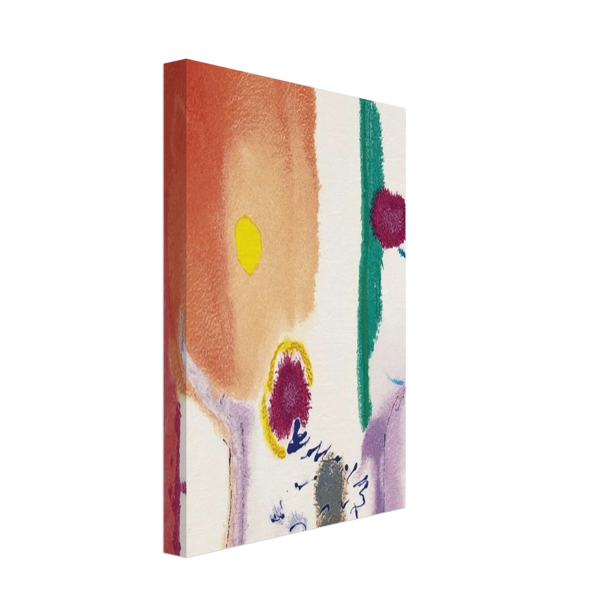 Beginnings - 2002 Canvas | Helen Frankenthaler Canvas | Frankenthaler Helen