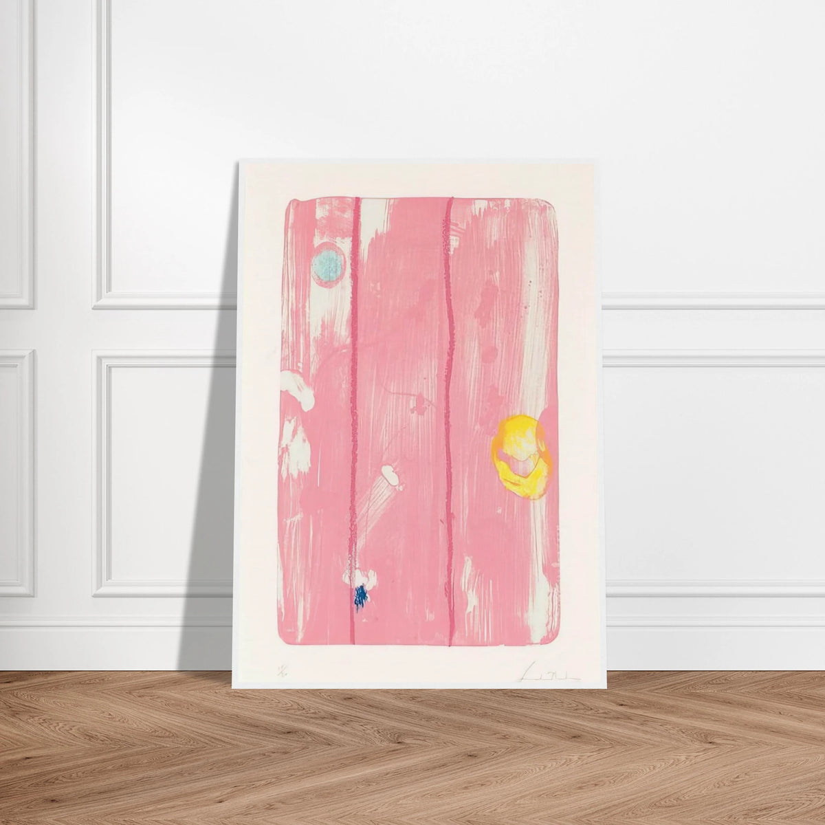 Reflections VIII - 1995 Framed Poster | Helen Frankenthaler Framed Prints Wall Art | Frankenthaler Helen